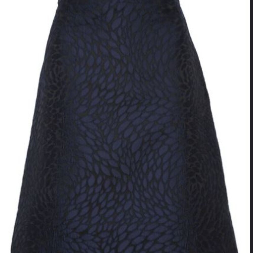 AVOCA ANTHOLOGY COLUMBA SKIRT: NAVY BLUE SIZE: 1 DUBLIN /8 US